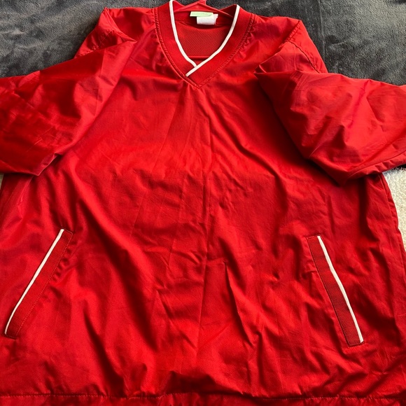 Red Windbreaker - Picture 2 of 4